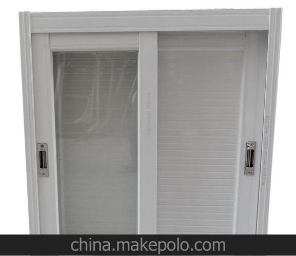 铝合金门窗 铝合金推拉窗 百叶窗 铝合金推拉窗 带不锈钢防盗网